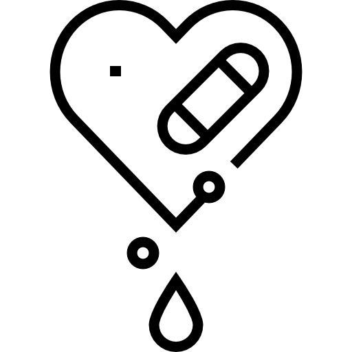 apósito adhesivo Detailed Straight Lineal icono
