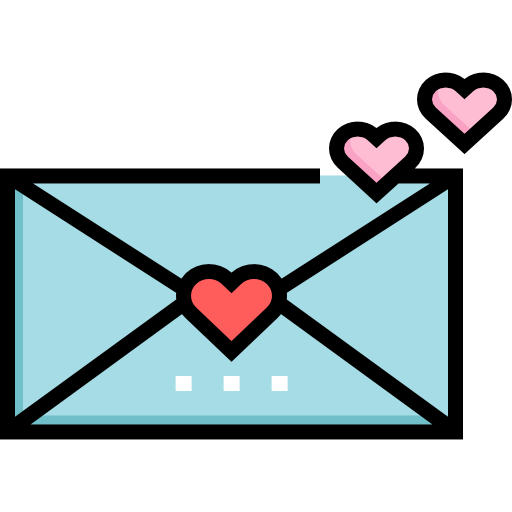Envelope Detailed Straight Lineal color icon