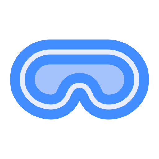 goggle Generic Blue icon