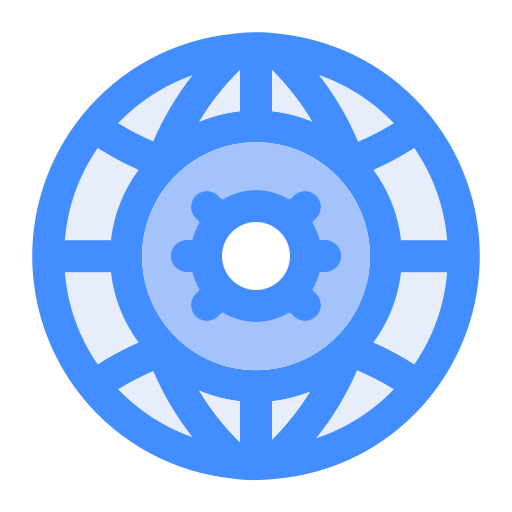 감염병 세계적 유행 Generic Blue icon