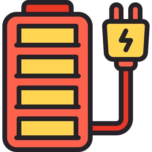 充電器 Generic Outline Color icon