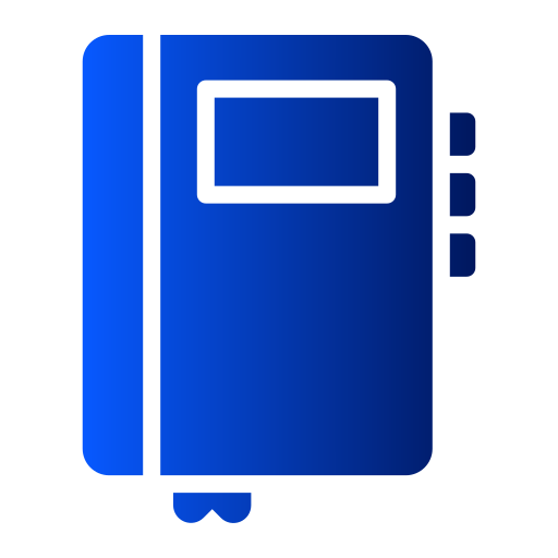 Notebook Generic Flat Gradient icon