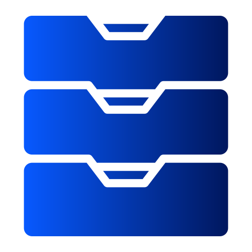 kast vullen Generic Flat Gradient icoon