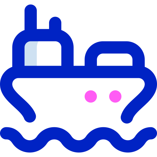 barco de carga Super Basic Orbit Color icono