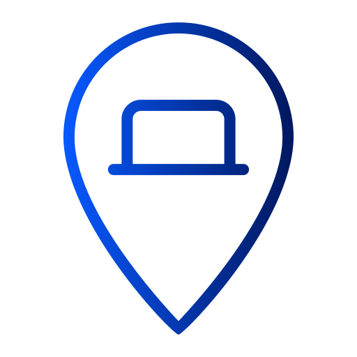 Pin Generic Gradient icon