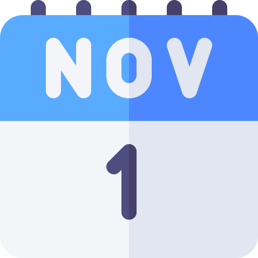 November Basic Rounded Flat icon