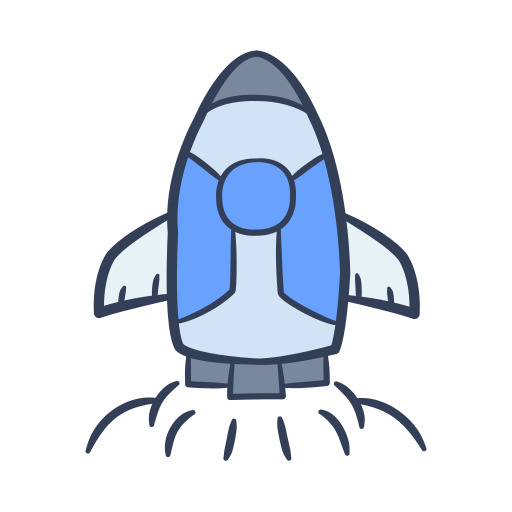 raketenschiff Generic Hand Drawn Color icon