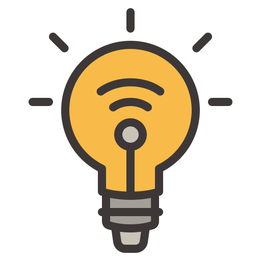 Smart light Generic Outline Color icon