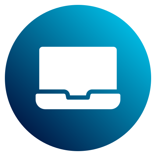 laptop Generic Flat Gradient icon