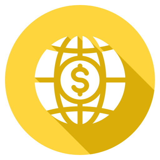 wereld financieel Generic Flat icoon