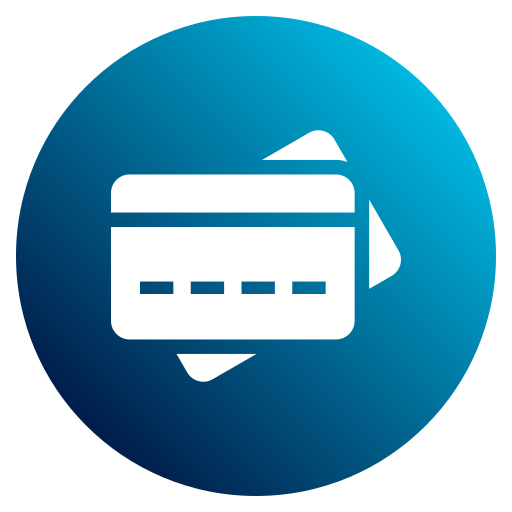 kredietkaart Generic Flat Gradient icoon