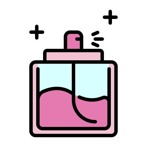 perfume Generic Outline Color icono