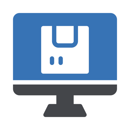 monitor Generic Blue icoon