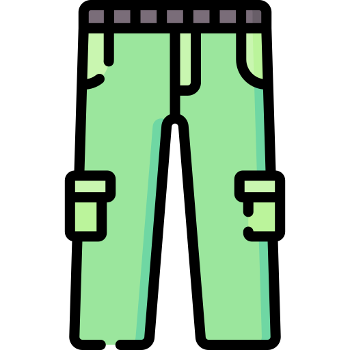 Cargo pants Special Lineal color icon