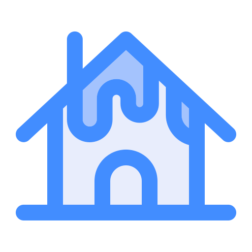 cabaña Generic Blue icono