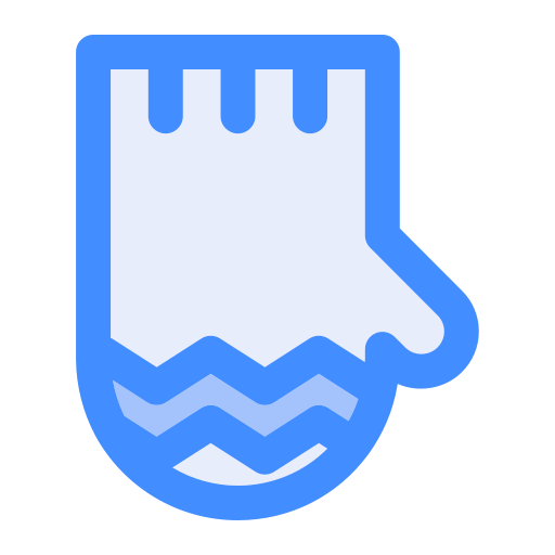handschoen Generic Blue icoon