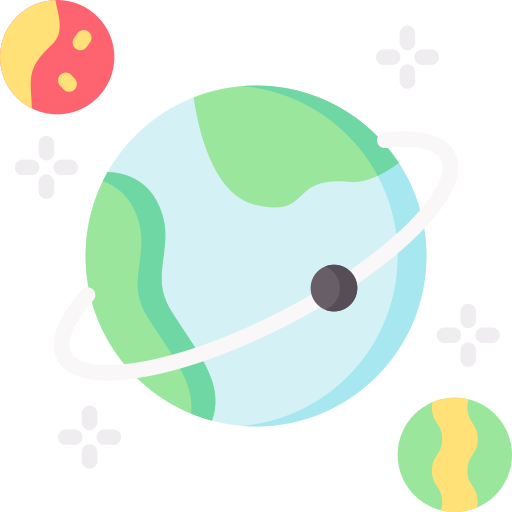 kosmologie Special Flat icoon