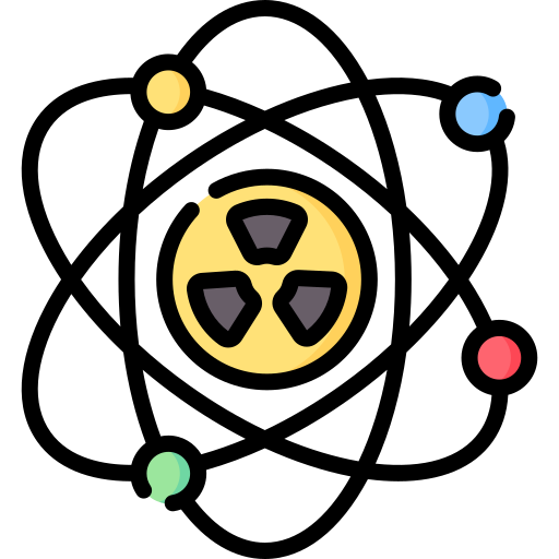 nucleare Special Lineal color icona