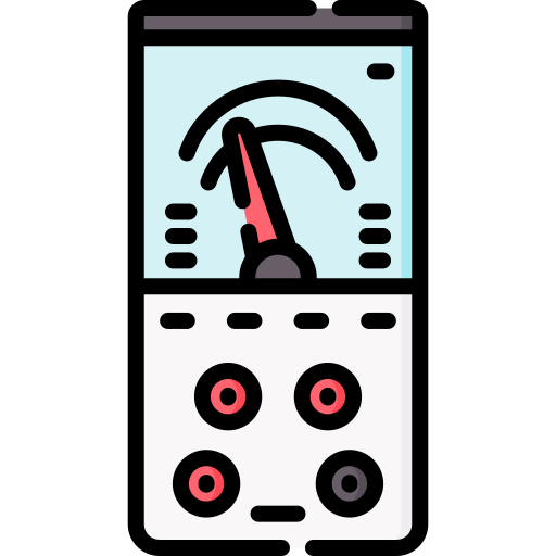 voltmeter Special Lineal color icon