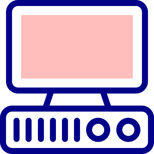 computador Detailed Mixed Lineal color Ícone