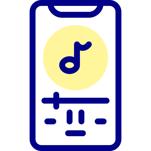 telefon komórkowy Detailed Mixed Lineal color ikona