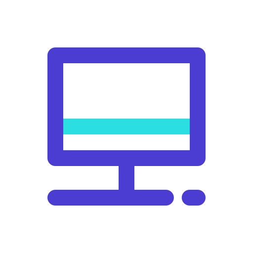 데스크탑 Generic Outline Color icon