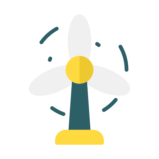 windenergie Generic Flat icoon