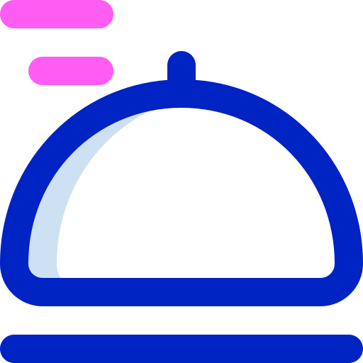 dostawa jedzenia Super Basic Orbit Color ikona