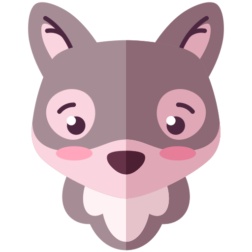 wolf Generic Flat icoon