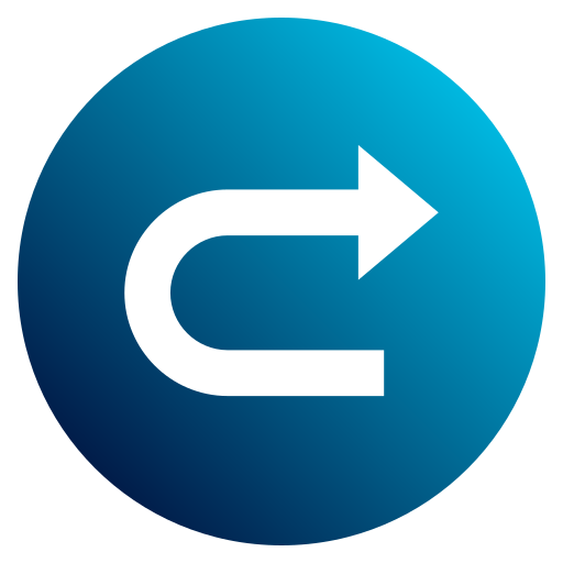 inversione a u Generic Flat Gradient icona