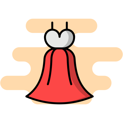 Dress Generic Rounded Shapes icon