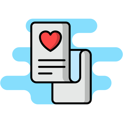 Love letter Generic Rounded Shapes icon