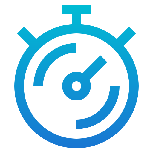 stopwatch Generic Gradient icoon