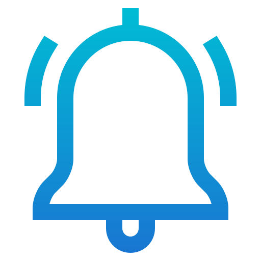 Ringing bell Generic Gradient icon