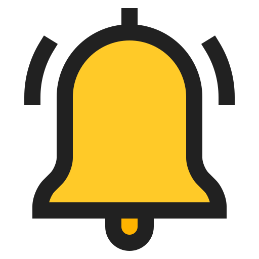 Ringing bell Generic Outline Color icon