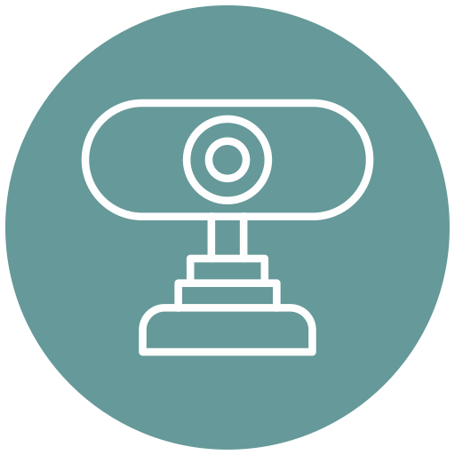 webcam Generic Flat icona