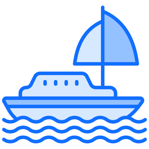 yacht Generic Blue icona