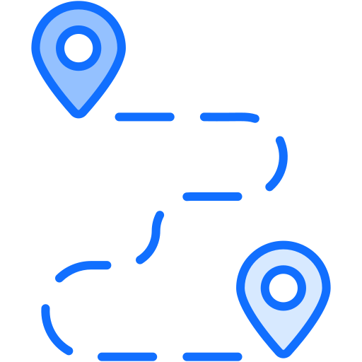 목적지 Generic Blue icon