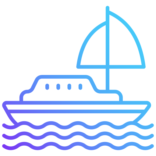 Yacht Generic Gradient icon
