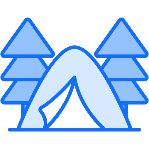 camping Generic Blue icon
