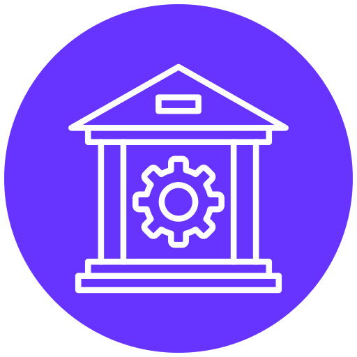 銀行システム Generic Flat icon