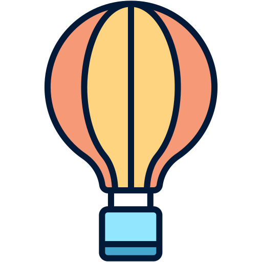 heißluftballon Generic Outline Color icon
