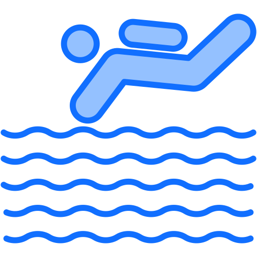 Diving Generic Blue icon
