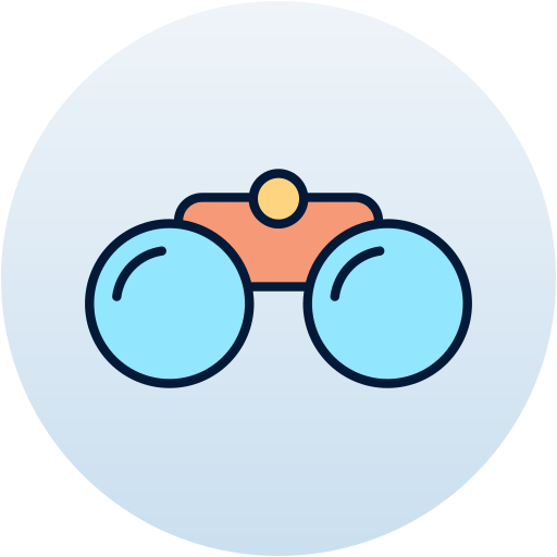 binoculare Generic Circular icona