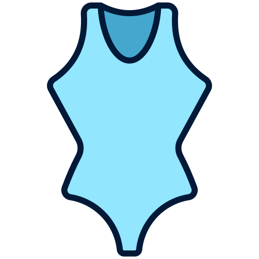 maillot de bain Generic Outline Color Icône