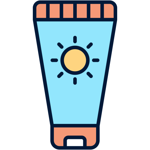 sonnenbräune Generic Outline Color icon