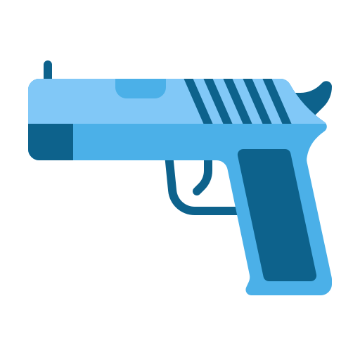 Пистолет Generic Flat иконка