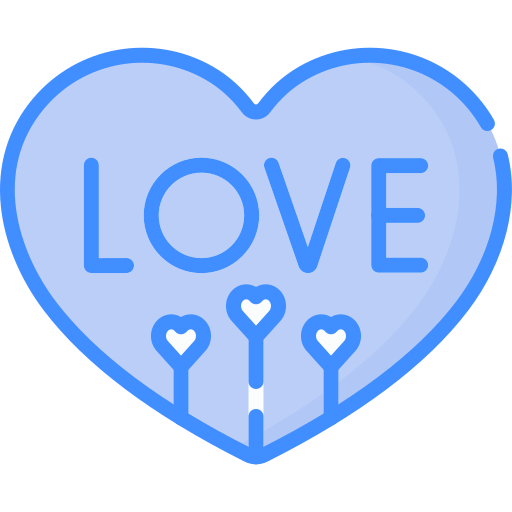 el amor siempre gana Generic Blue icono