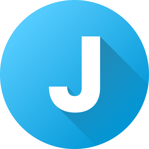 Letter j Generic Circular icon