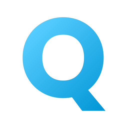letter q Generic Flat Gradient icoon